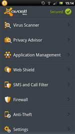   avast! Mobile Security 2.0.4993